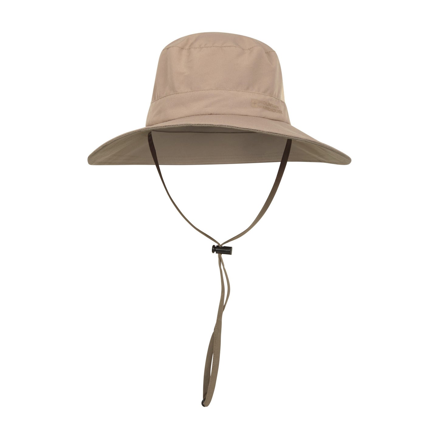 Beige - Pack Shot - Mountain Warehouse Unisex Adult Lightweight Mesh Brim Sun Hat