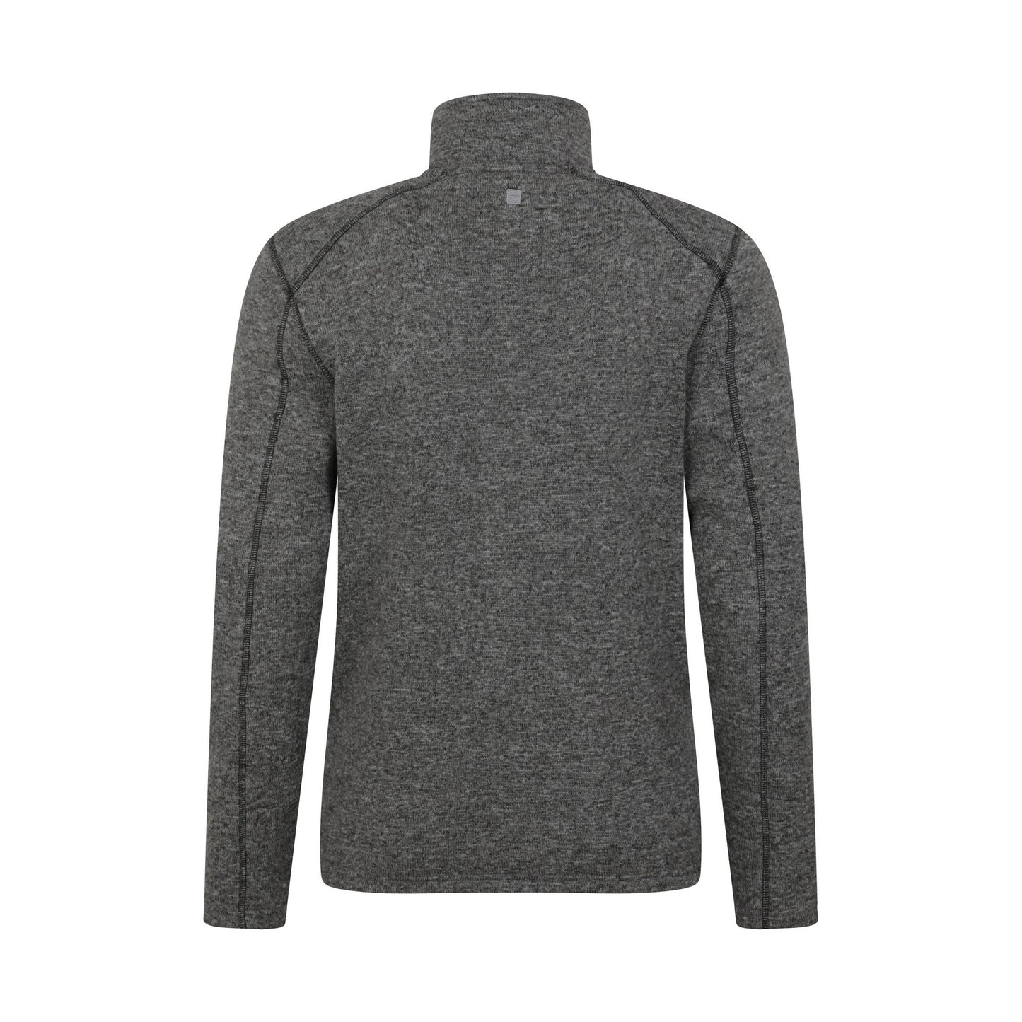 Grey - Back - Mountain Warehouse Mens Idris II Half Zip Fleece Top