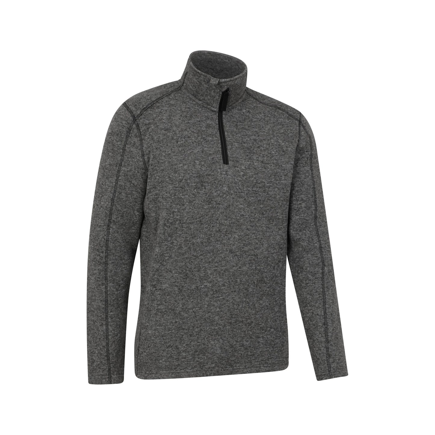 Grey - Lifestyle - Mountain Warehouse Mens Idris II Half Zip Fleece Top