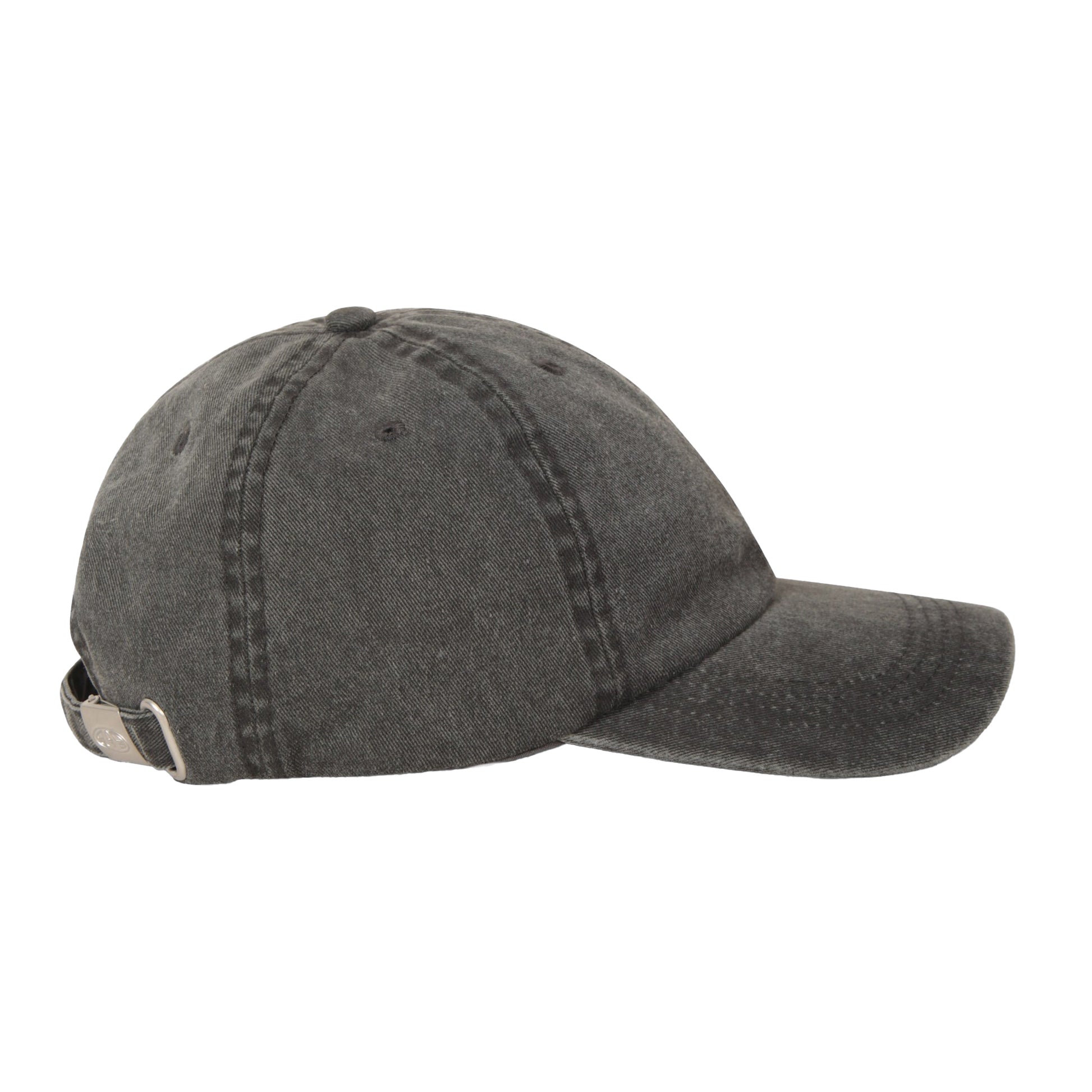 Charcoal - Side - Animal Mens Atlas Logo Organic Baseball Cap