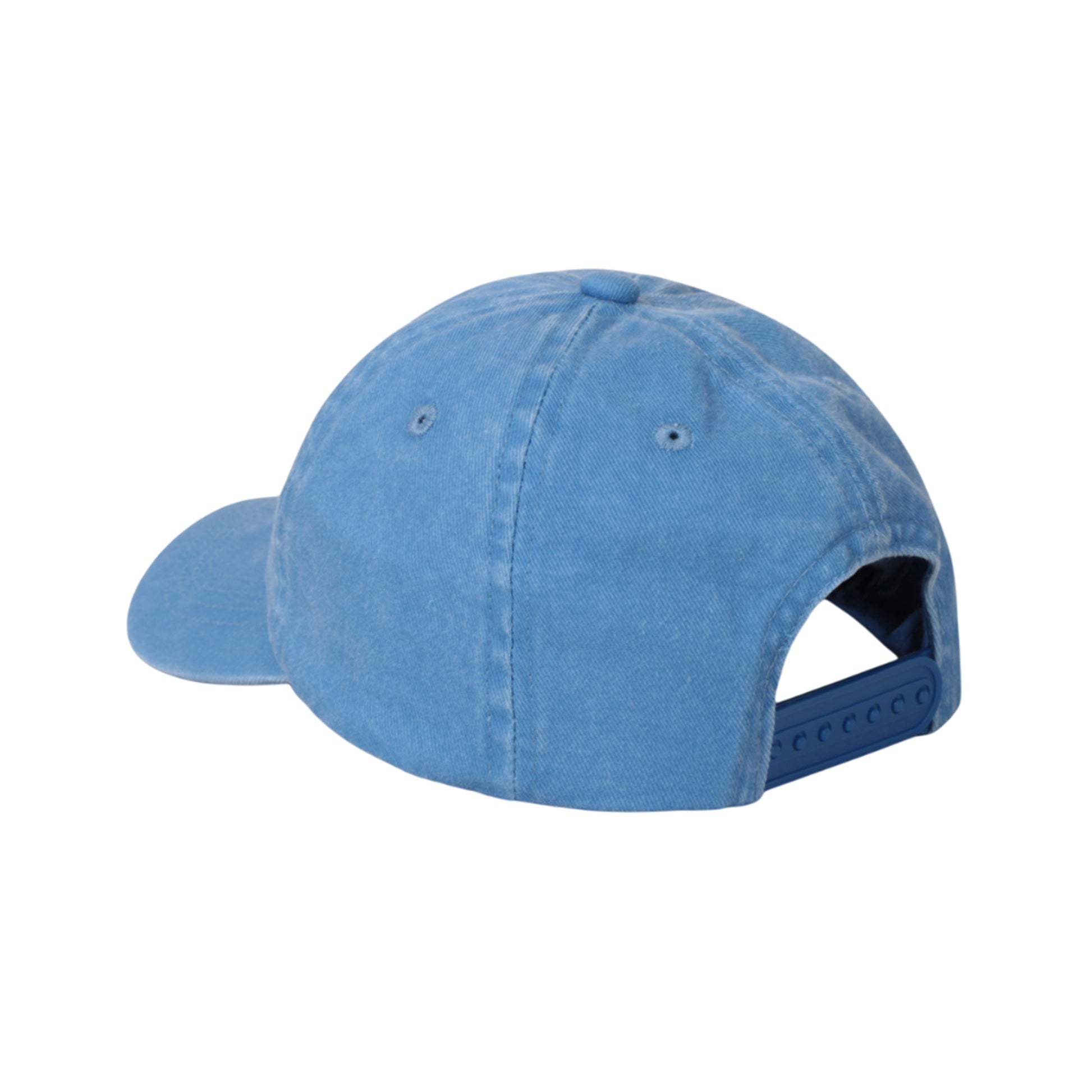 Bright Blue - Back - Animal Childrens-Kids Emmet Organic Baseball Cap
