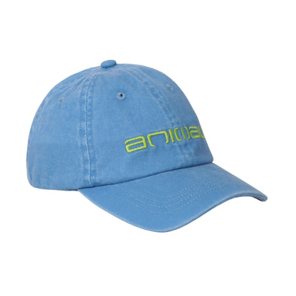 Bright Blue - Side - Animal Childrens-Kids Emmet Organic Baseball Cap