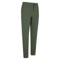 Khaki - Pack Shot - Mountain Warehouse Womens-Ladies Kesugi Slim Hiking Trousers