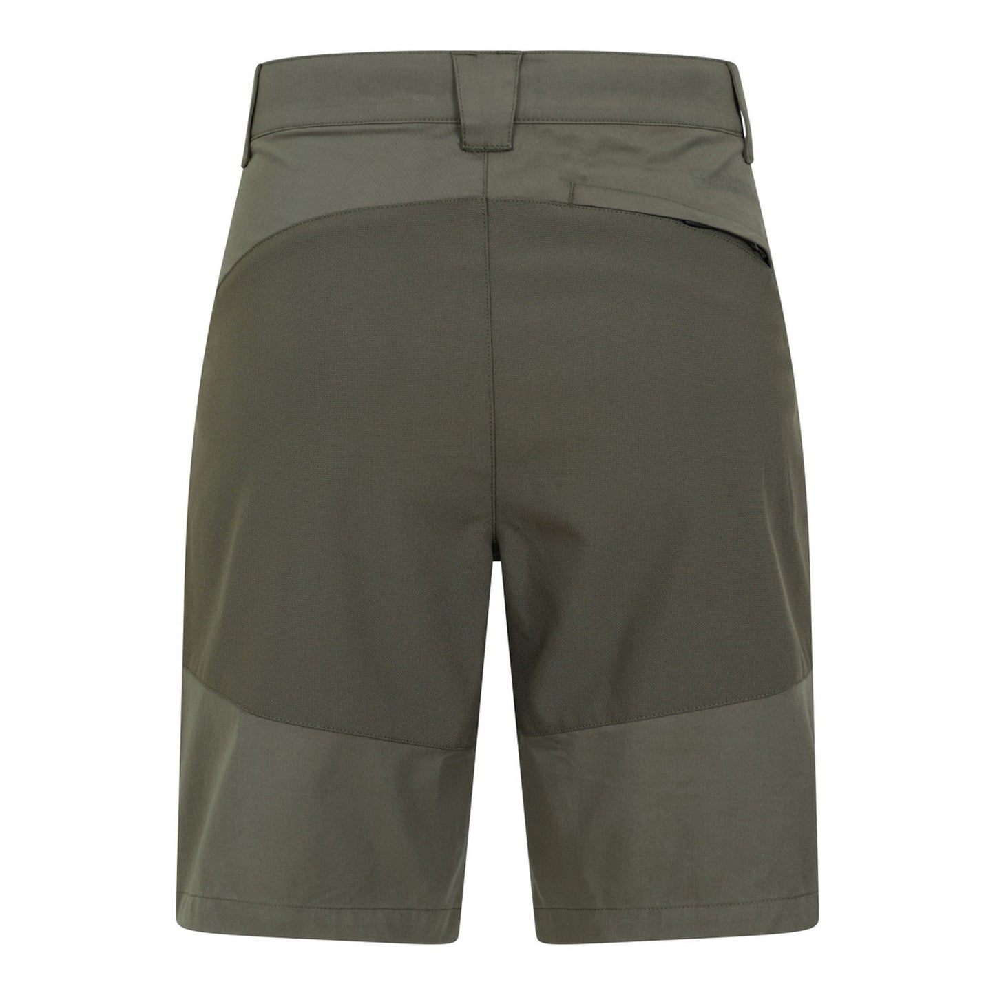 Khaki Green - Back - Mountain Warehouse Mens Jungle Trekking Shorts