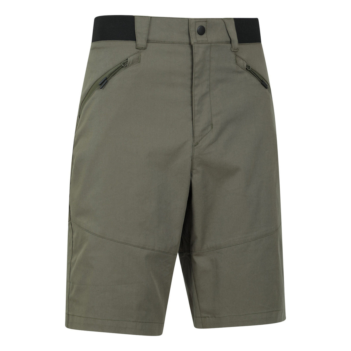 Khaki Green - Side - Mountain Warehouse Mens Jungle Trekking Shorts