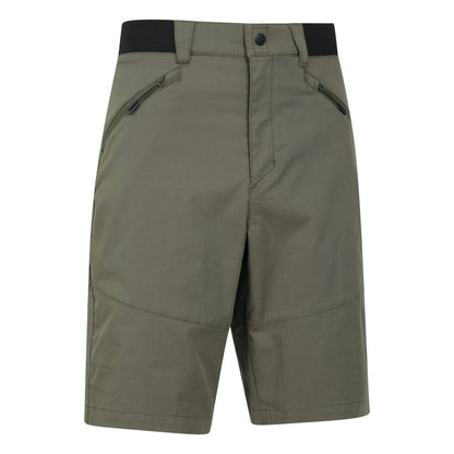 Khaki Green - Side - Mountain Warehouse Mens Jungle Trekking Shorts