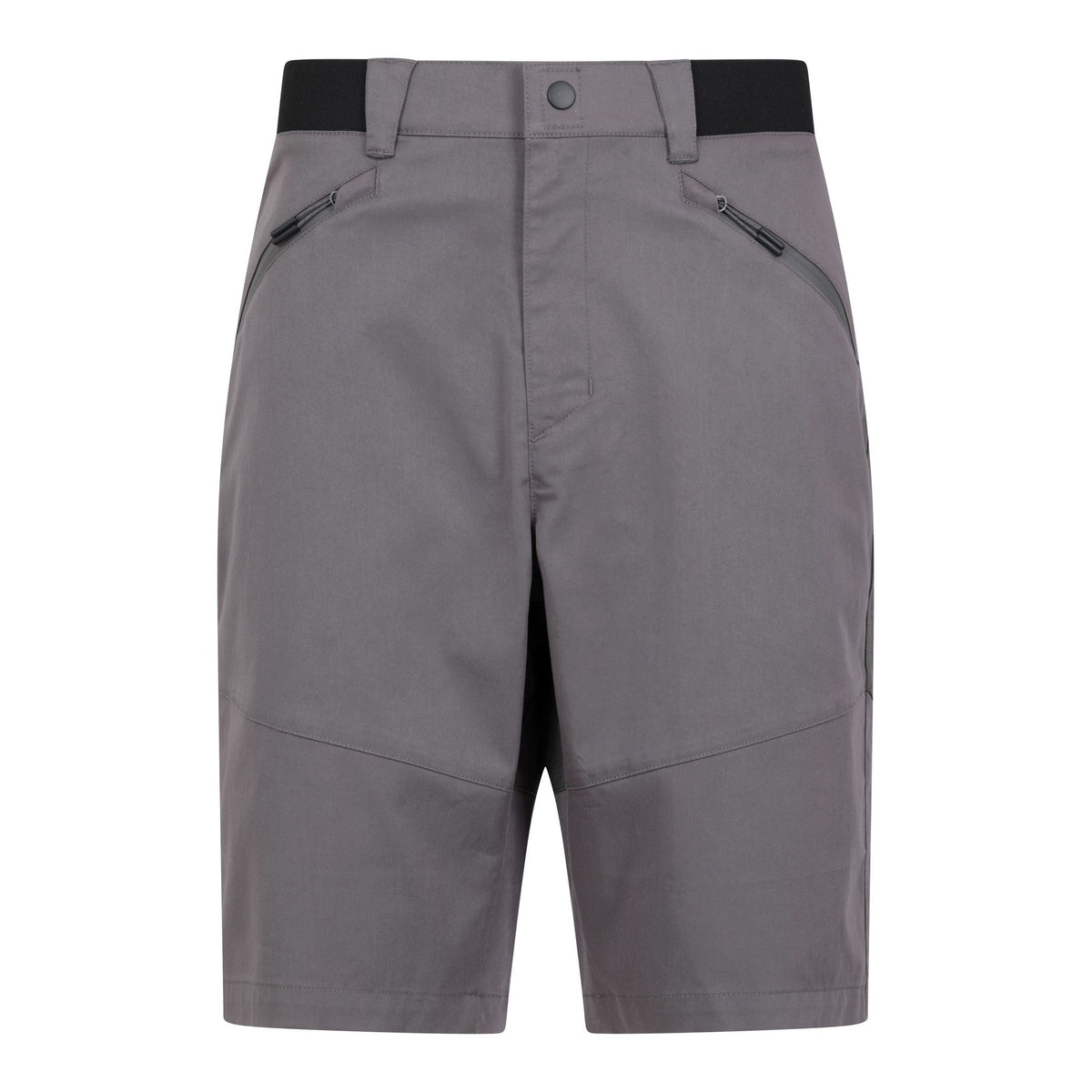 Grey - Front - Mountain Warehouse Mens Jungle Trekking Shorts