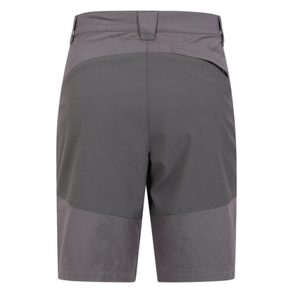 Charcoal - Back - Mountain Warehouse Mens Jungle Trekking Shorts