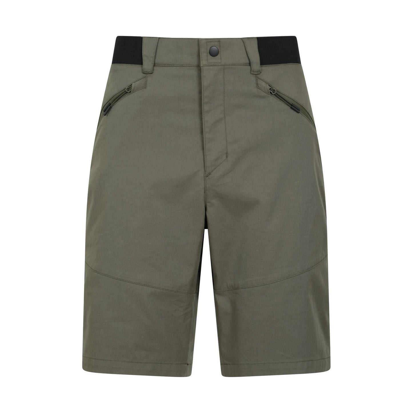 Green - Front - Mountain Warehouse Mens Jungle Trekking Shorts