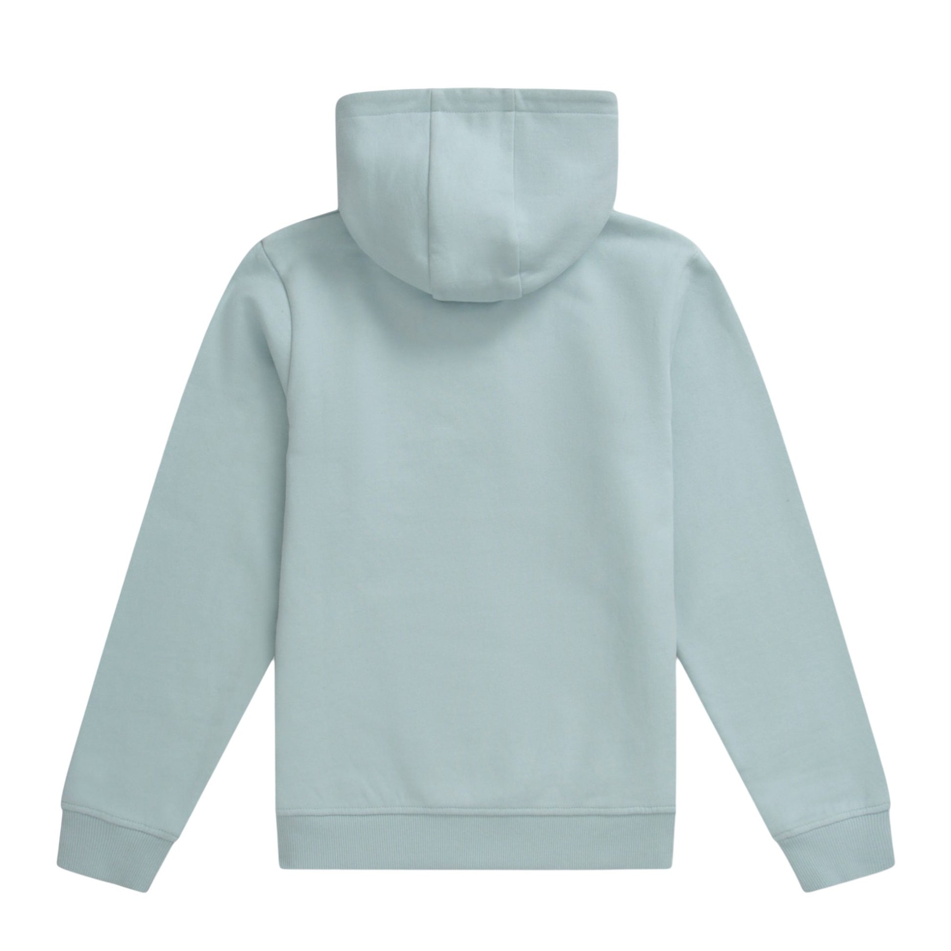 Light Blue - Back - Animal Childrens-Kids Ellen Script Organic Hoodie