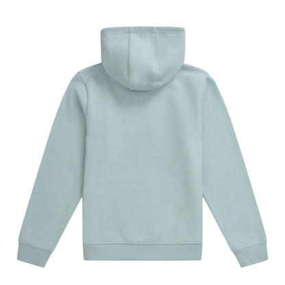 Light Blue - Back - Animal Childrens-Kids Ellen Script Organic Hoodie