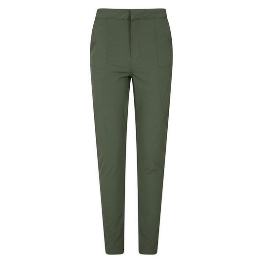 Khaki - Front - Mountain Warehouse Womens-Ladies Kesugi Slim Hiking Trousers