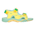 Yellow - Back - Mountain Warehouse Childrens-Kids Seaside Beach Sandals
