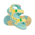 Yellow - Pack Shot - Mountain Warehouse Childrens-Kids Seaside Beach Sandals