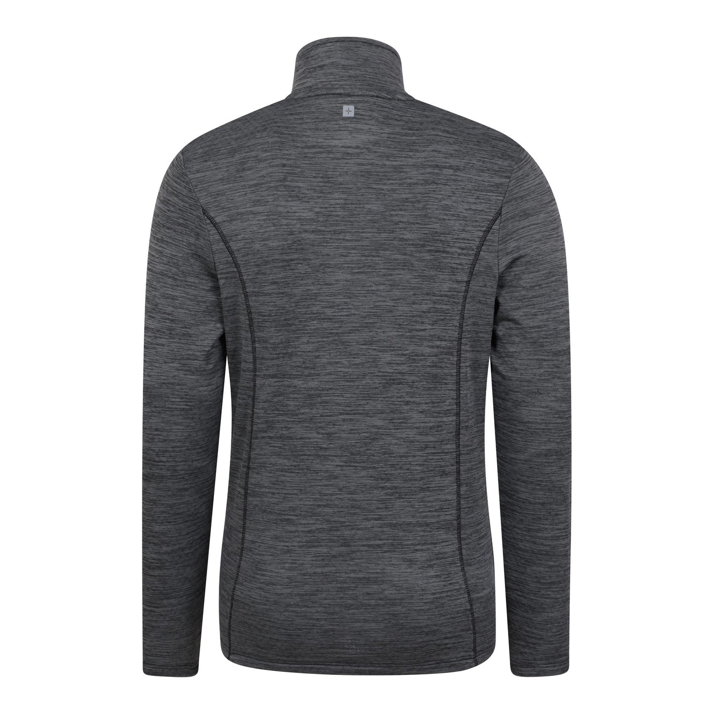Grey - Back - Mountain Warehouse Mens Finsbury Full Zip Midlayer