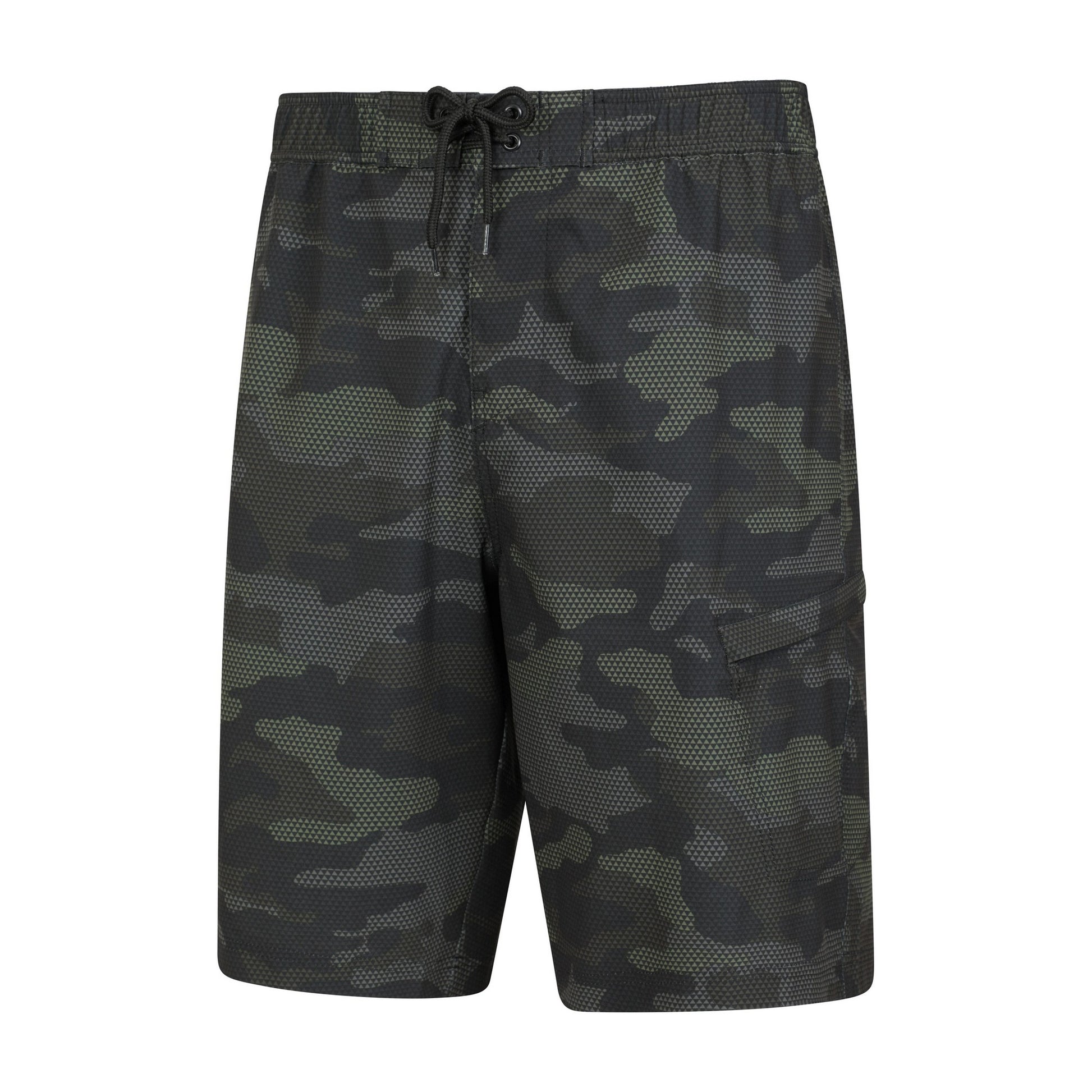 Green - Lifestyle - Mountain Warehouse Mens Camouflage Swim Shorts