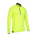 Yellow - Side - Mountain Warehouse Mens Cycle Long-Sleeved Top