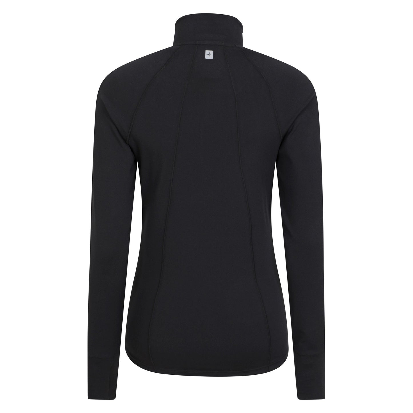 Black - Back - Mountain Warehouse Womens-Ladies Blackout Active Midlayer