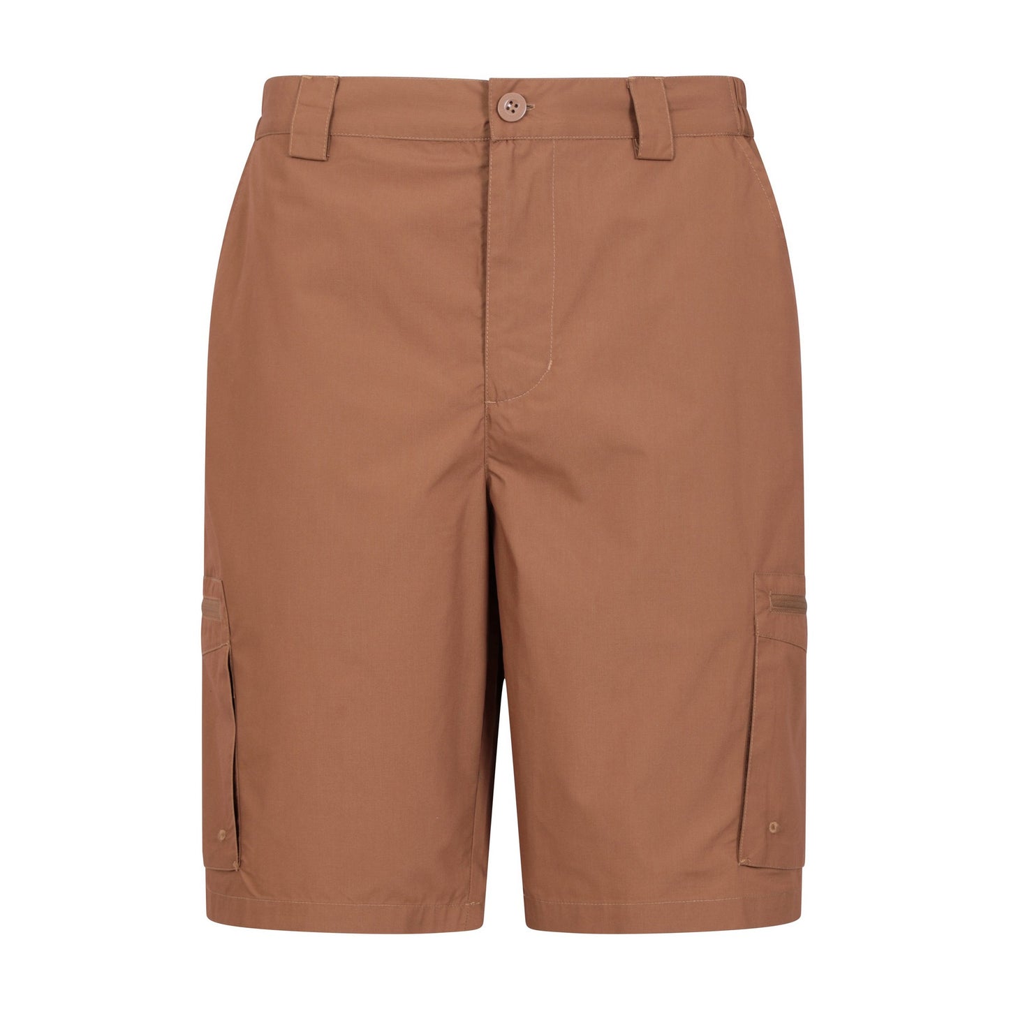 Tan - Front - Mountain Warehouse Mens Trek Shorts