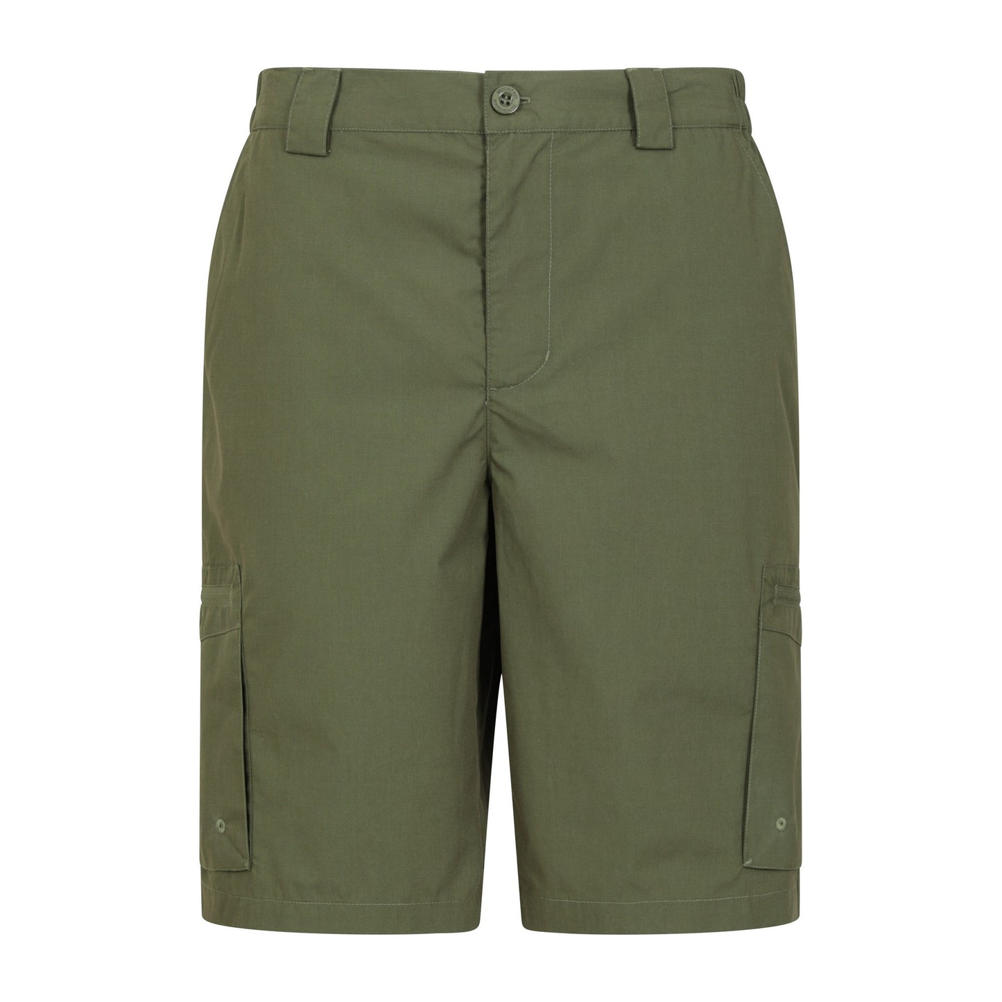 Khaki Green - Front - Mountain Warehouse Mens Trek Shorts