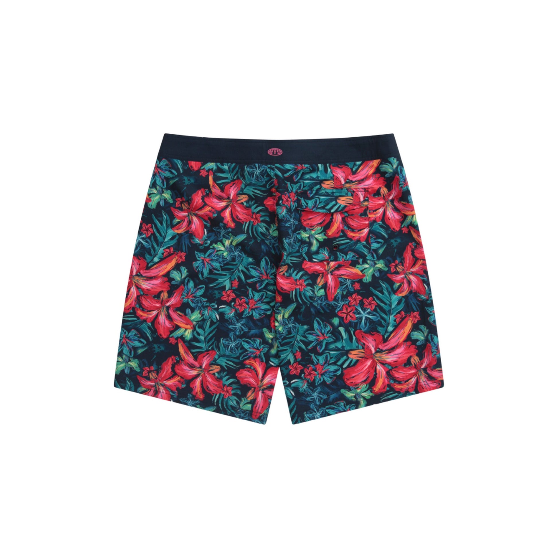 Red - Back - Animal Womens-Ladies Nora Printed Recycled Boardshorts