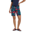 Red - Side - Animal Womens-Ladies Nora Printed Recycled Boardshorts
