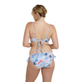 Pale Blue - Lifestyle - Animal Womens-Ladies Iona Recycled Side Tie Bikini Bottoms