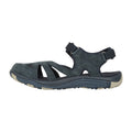 Navy - Side - Mountain Warehouse Womens-Ladies Sussex Wolverine Suede Covered Sandals