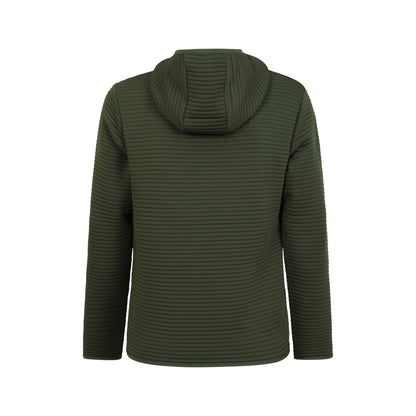 Khaki Green - Back - Mountain Warehouse Mens Birch Fleece Hoodie