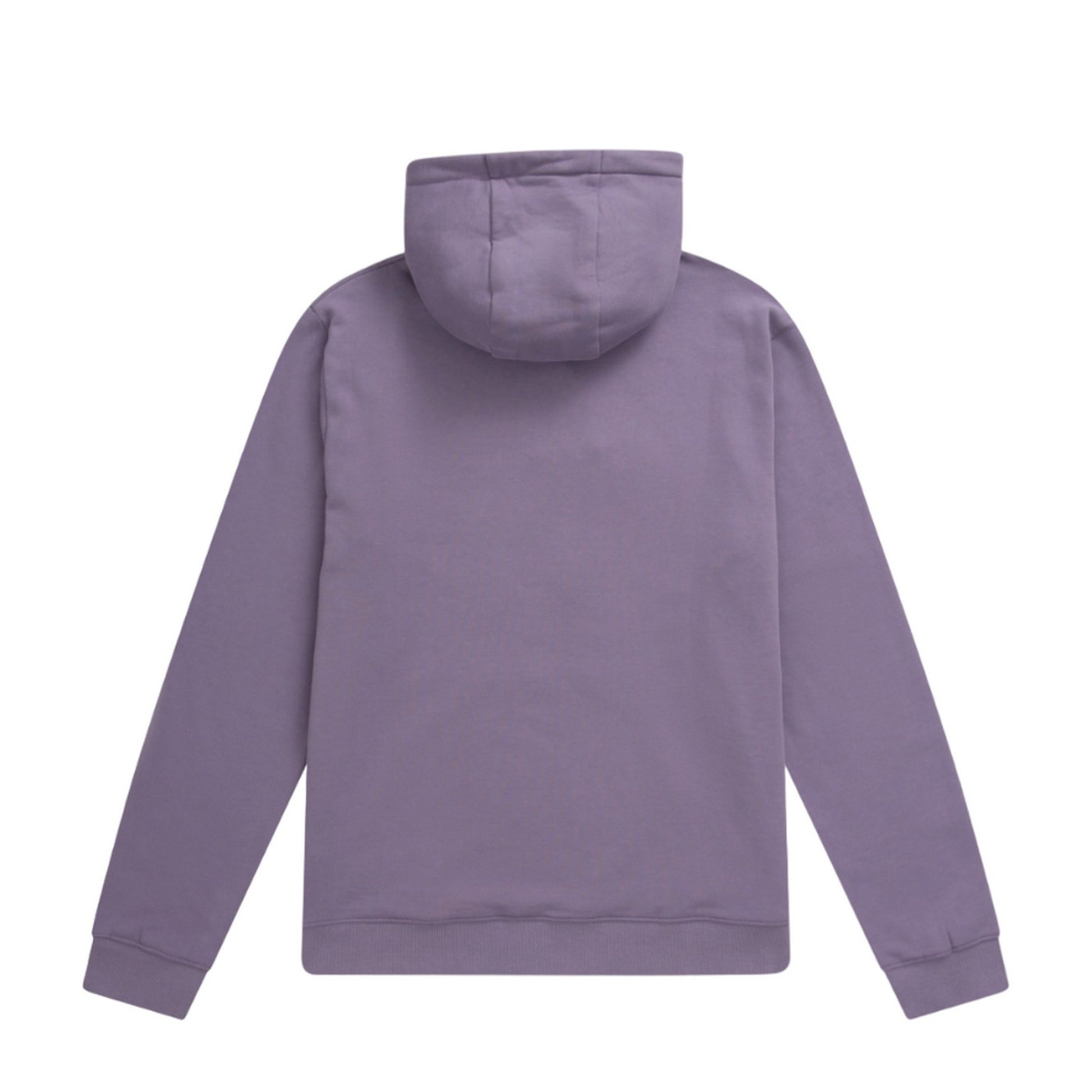 Lilac - Back - Animal Mens River Graphic Print Organic Hoodie