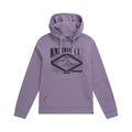 Lilac - Front - Animal Mens River Graphic Print Organic Hoodie