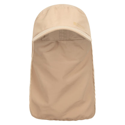 Beige - Front - Mountain Warehouse Womens-Ladies Quick Dry Neck Protector Cap