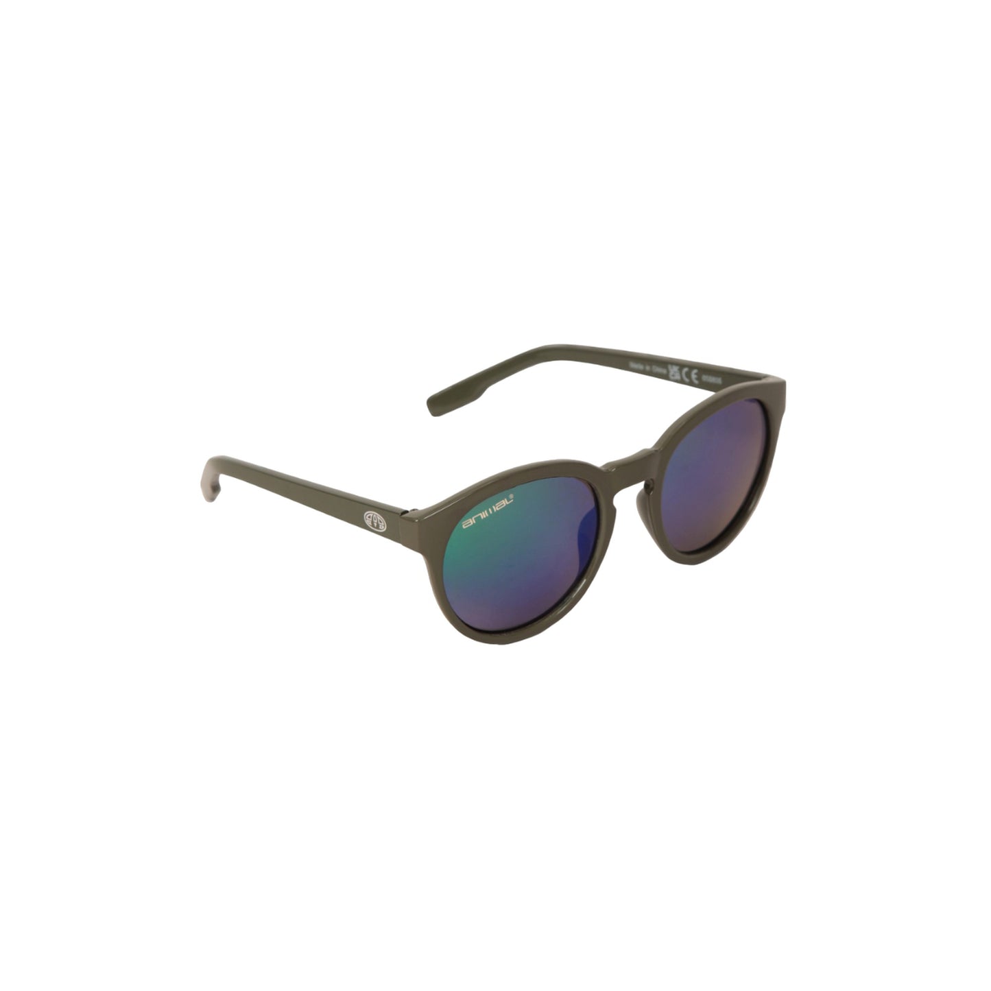 Green - Side - Animal Mens Tate Recycled Polarised Sunglasses