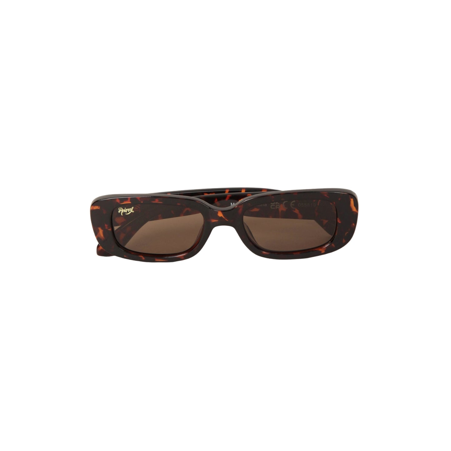 Tan - Side - Animal Womens-Ladies Wren Recycled Polarised Sunglasses