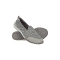 Grey - Close up - Mountain Warehouse Womens-Ladies Lighthouse II Marl Casual Shoes