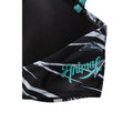 Jet Black - Lifestyle - Mountain Warehouse Womens-Ladies Docks Leaf Print Front Tie Bikini Top