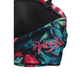 Red-Blue - Lifestyle - Animal Womens-Ladies Floral Front Tie Bikini Top