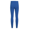 Blue - Back - Active People Womens-Ladies Warrior Pose Leggings