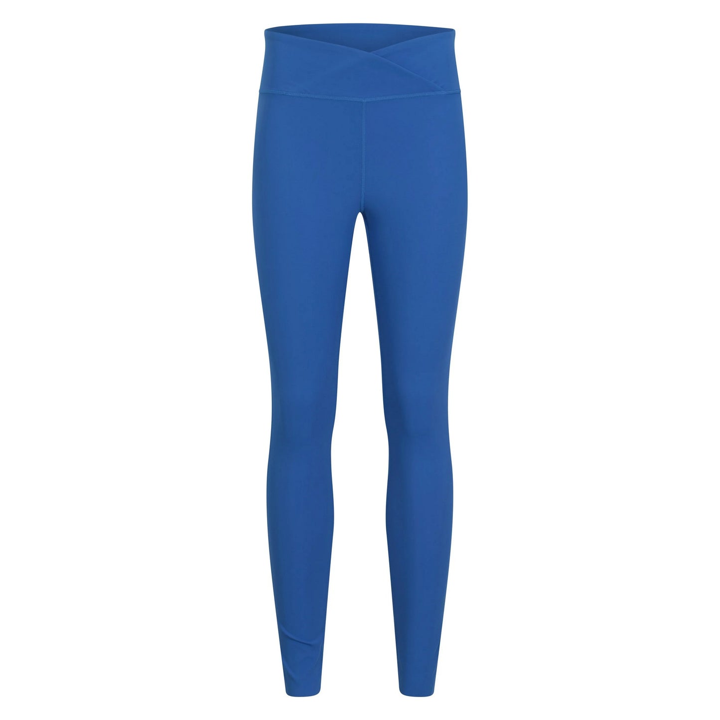Blue - Front - Active People Womens-Ladies Warrior Pose Leggings