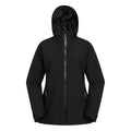 Black - Front - Mountain Warehouse Womens-Ladies Rook Waterproof Jacket