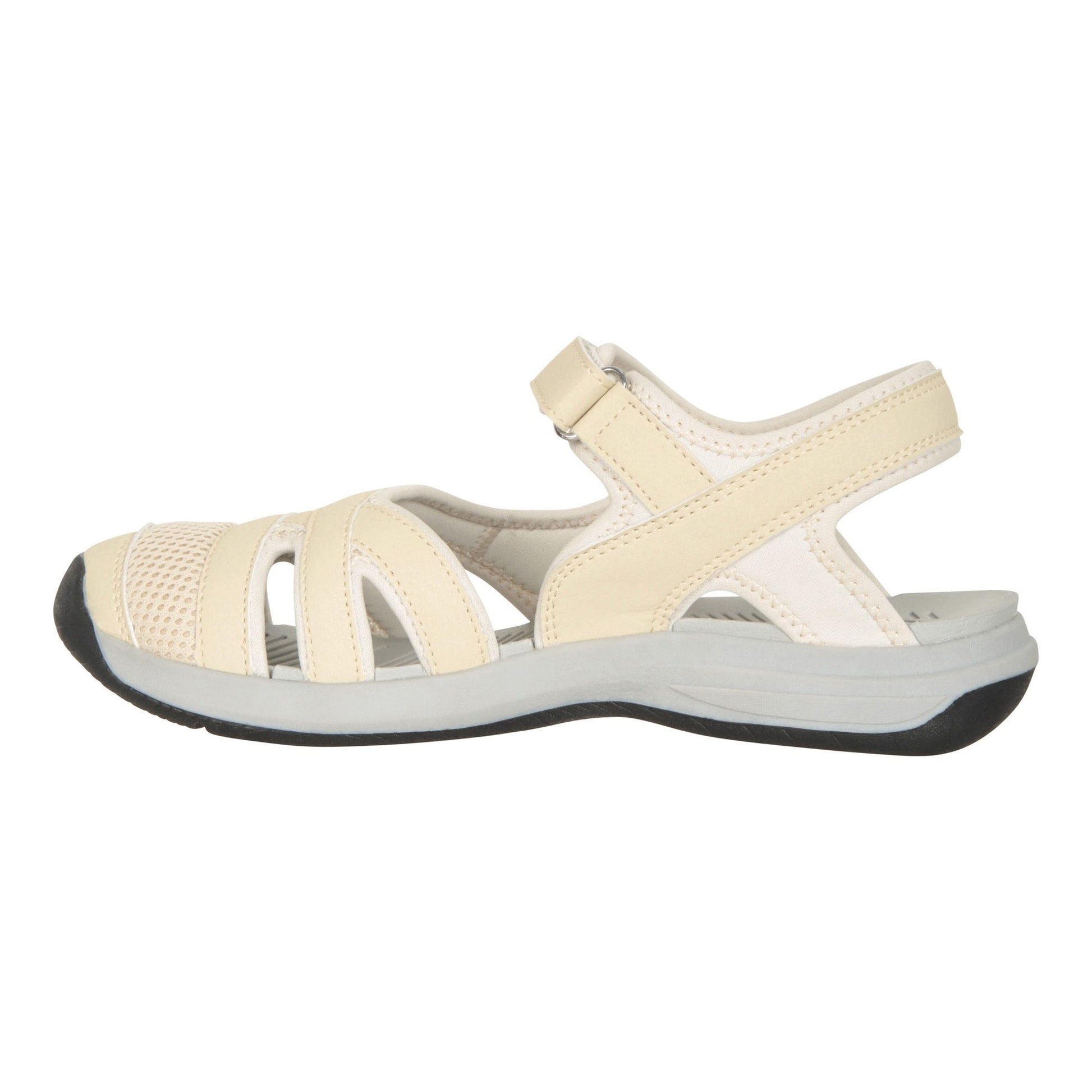 Beige - Side - Mountain Warehouse Womens-Ladies Cynthia Closed Toe Sandals