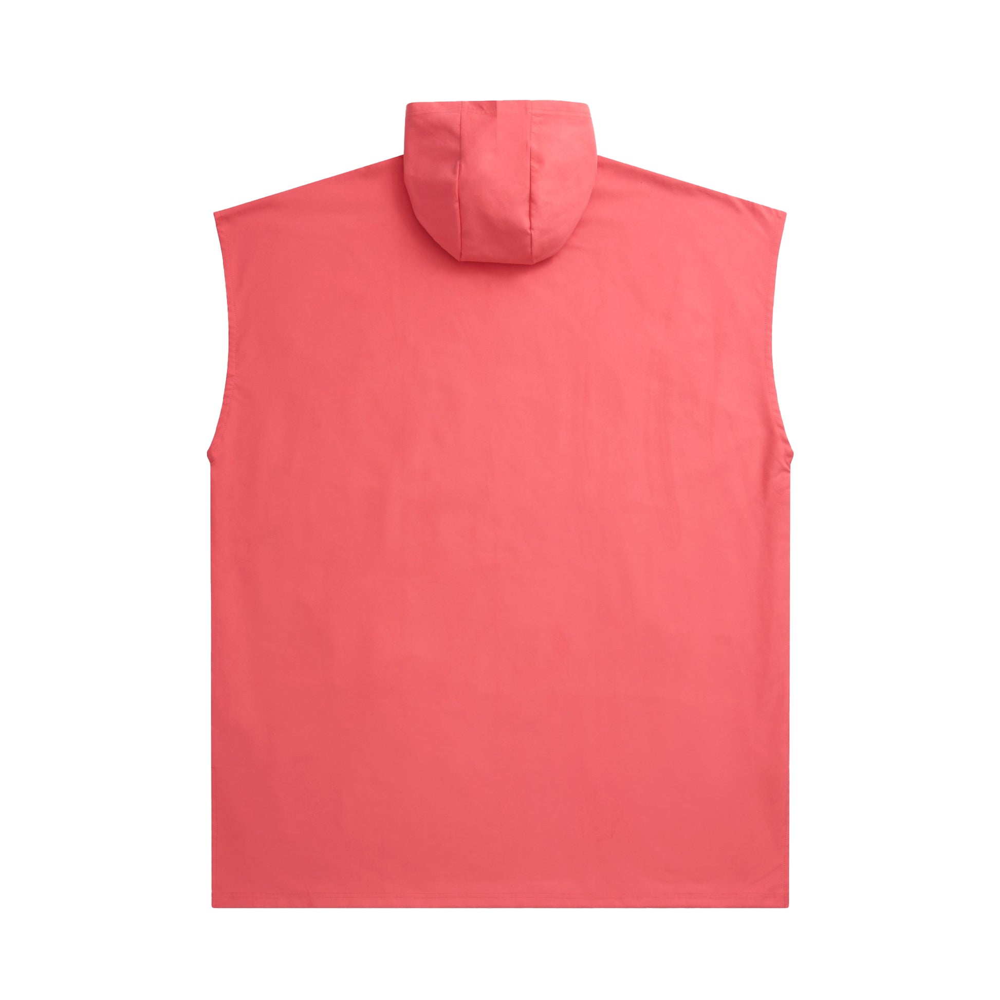 Coral - Back - Animal Mens Mika Microfibre Towelling Poncho