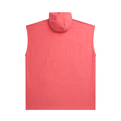 Coral - Back - Animal Mens Mika Microfibre Towelling Poncho