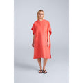 Pink - Front - Animal Mens Mika Microfibre Towelling Poncho