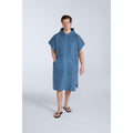Teal - Front - Animal Mens Mika Microfibre Towelling Poncho