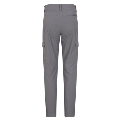 Grey - Back - Mountain Warehouse Womens-Ladies Conniston Cargo Trousers