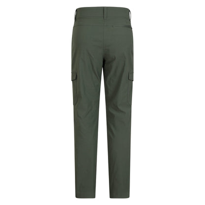 Khaki Green - Back - Mountain Warehouse Womens-Ladies Conniston Cargo Trousers