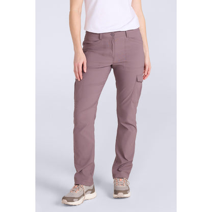 Brown - Front - Mountain Warehouse Womens-Ladies Conniston Cargo Trousers