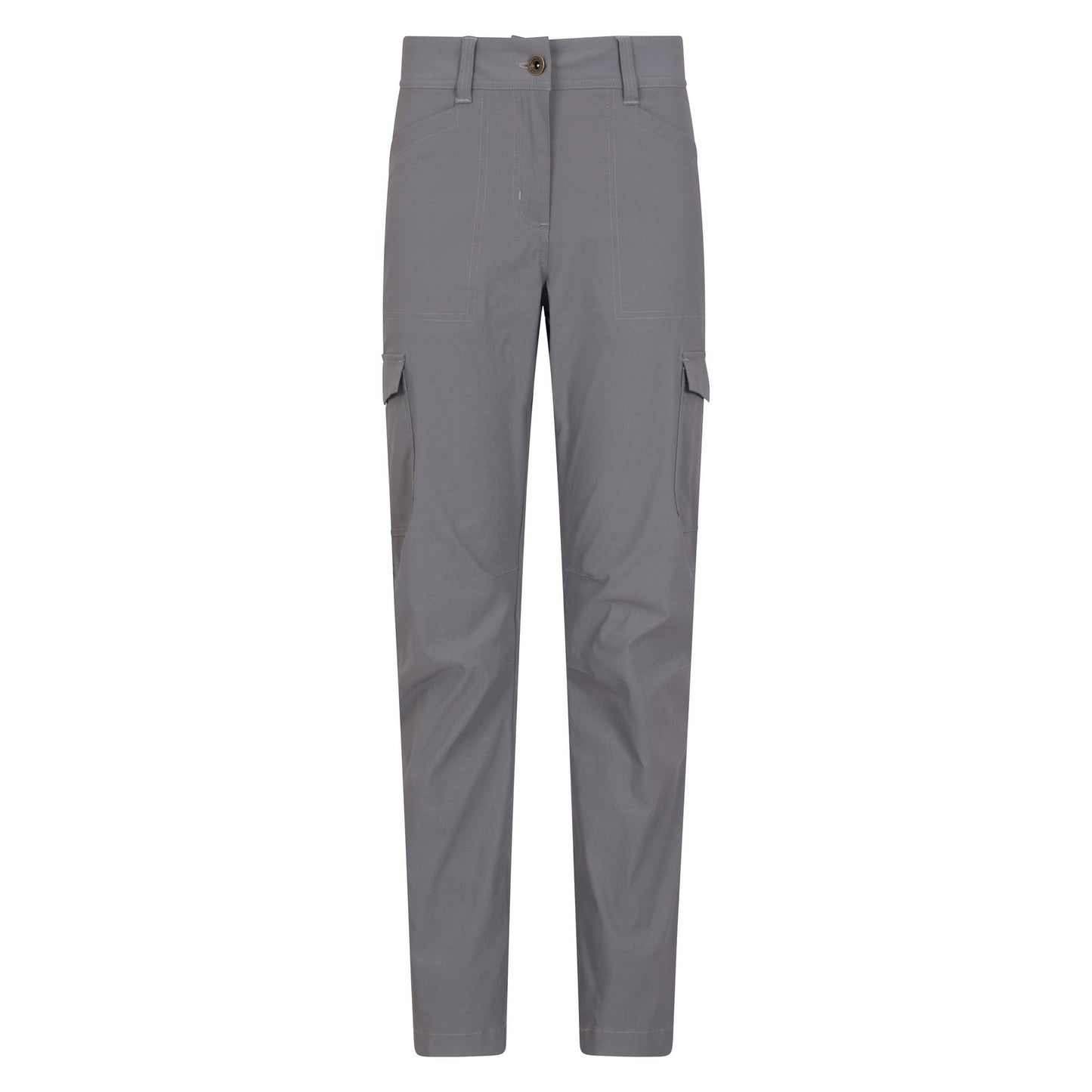 Grey - Front - Mountain Warehouse Womens-Ladies Conniston Cargo Trousers
