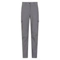Grey - Front - Mountain Warehouse Womens-Ladies Conniston Cargo Trousers